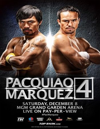 Смотреть онлайн Бокс. Мэнни Пакьяо (Филиппины) - Хуан Мануэль Маркес (Мексика) 08.12.2012
